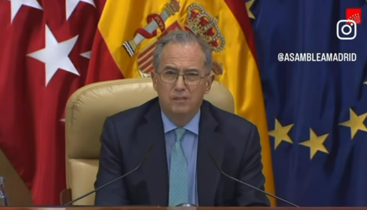 Declaración institucional Asamblea de Madrid